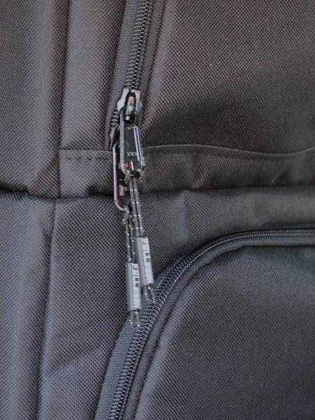 Felleisen Packtaschen California Beach in schwarz - 2er Set für Fahrer- ODER Beifahrerseite